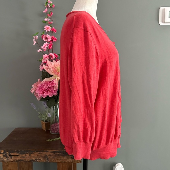 Dalia 100% Cotton Button Down Cardigan - Picture 3 of 11